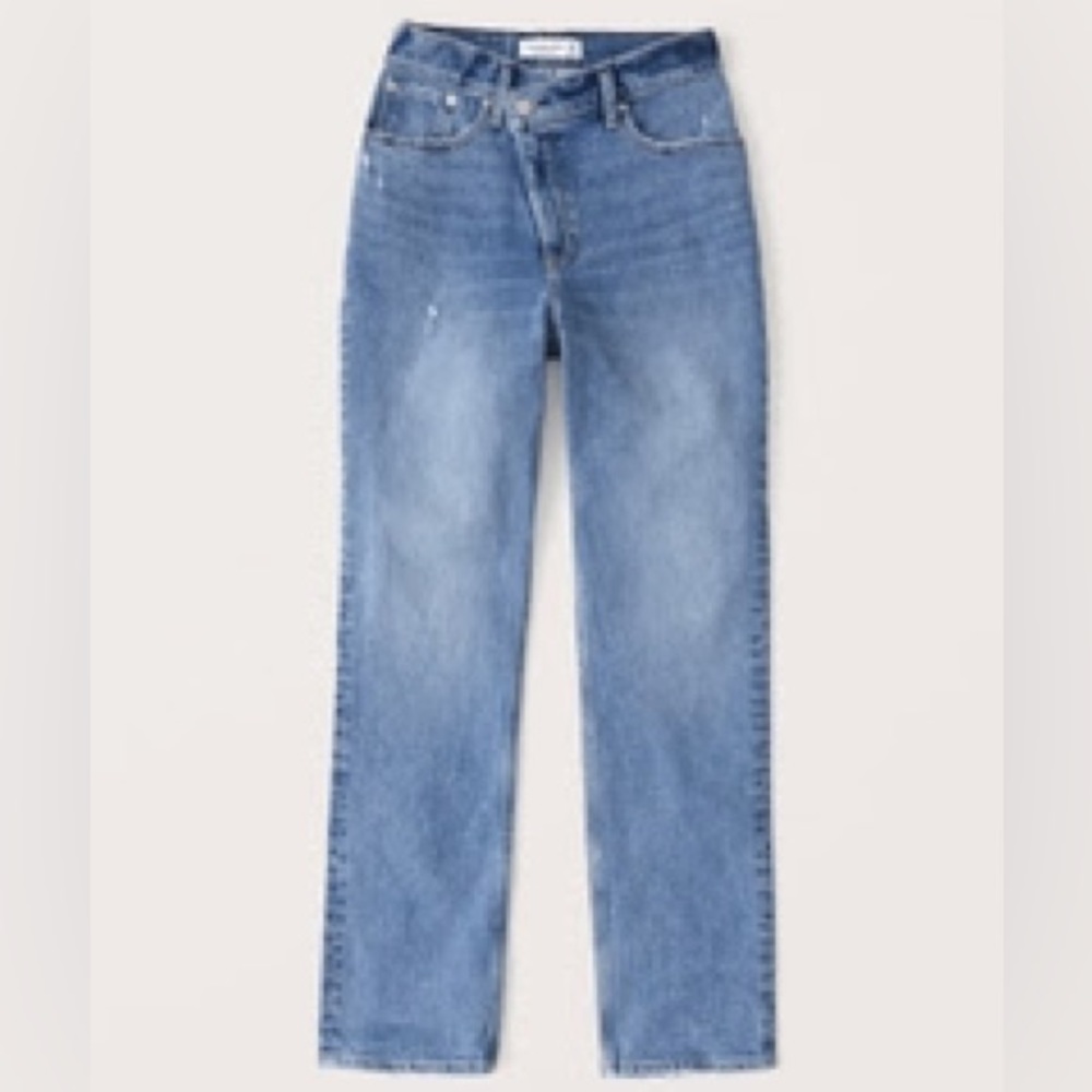 Abercrombie & Fitch Curve Love 90s Straight Jean